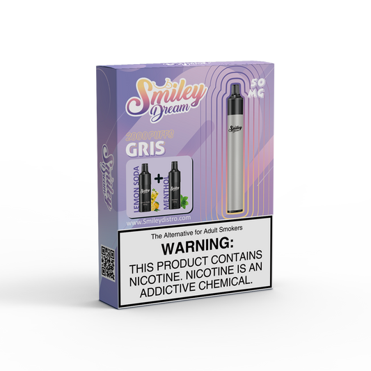 Smiley Dream Gris Vape