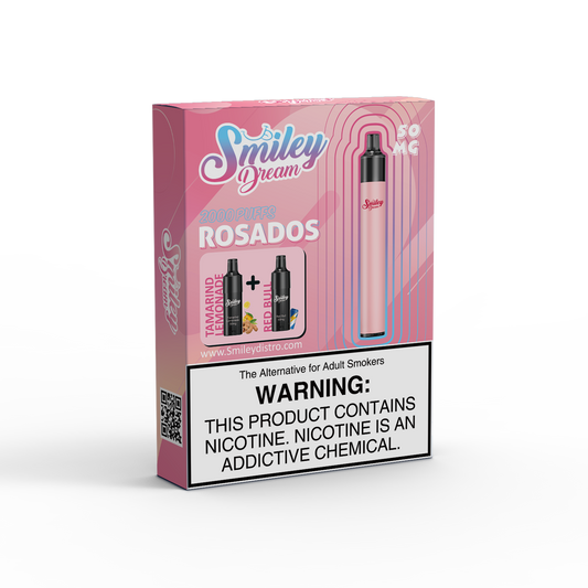 Smiley Dream Rosados Vape